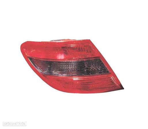 FAROLIN ESQ PARA MERCEDES CLASSE C W204 BERLINA 07-10 FUMADO VERMELHO - 1