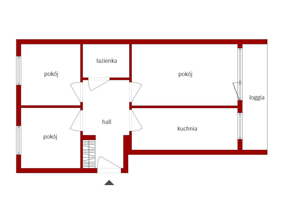 3 pokoje, blisko Starówki, po remoncie-9