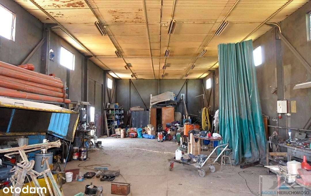 Hala Produkcyjno-Magazynowa + murowany budynek, okolice Płocka-5