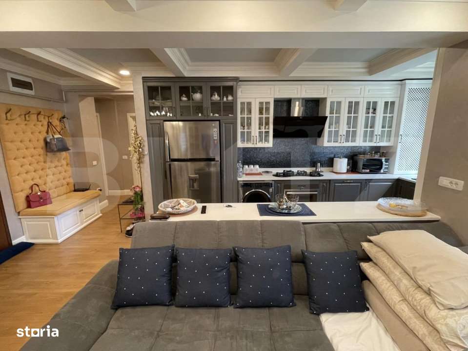 Apartament modern, 3 camere, cu terasa de 39 mp, cartier Burdujeni - Imagine principală: 2/15