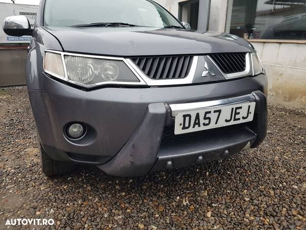 Bara fata Mitsubishi Outlander 2007 - 2012 GRI A39A (479) model fara spalatoare far Bullbar ... - 3