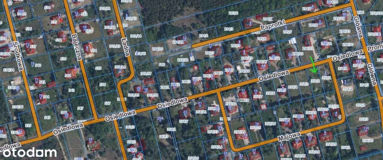 Bezpośrednio ul. Osiedlowa 5 - działka budowlana - Pełny obrazek: 5/6