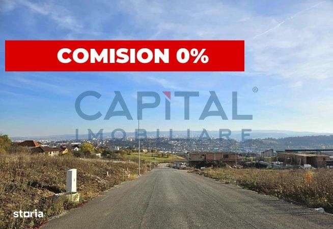 Comision 0%! Teren constructii 702 mp, PUZ, front 22 ml, asfalt, Dambu-0