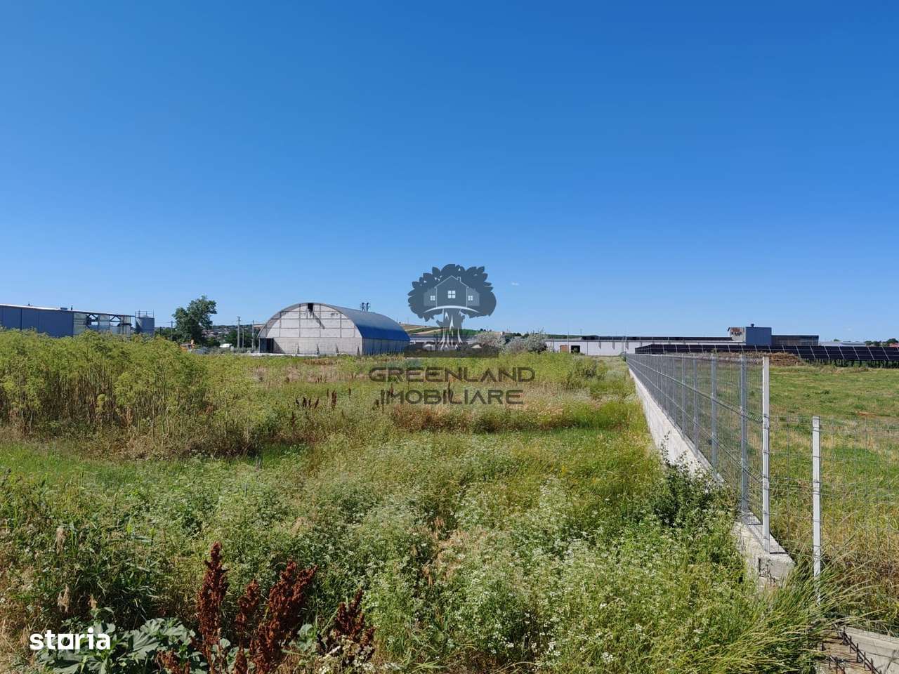 Teren intravilan INDUSTRIAL 5000mp - ideal pentru hale - Letcani - Imagine principală: 1/6