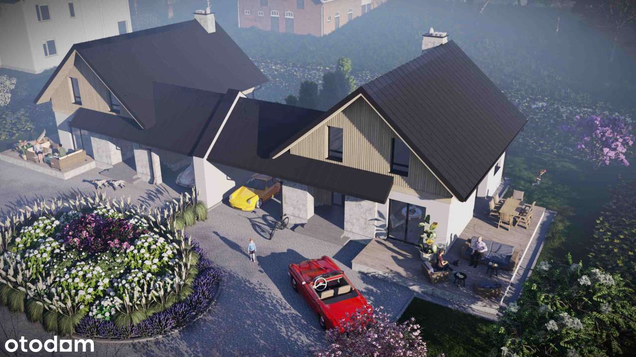 Nowoczesny dom z widokiem na Tatry w miejscowości Paszyn koło N. Sącza - Pełny obrazek: 4/20