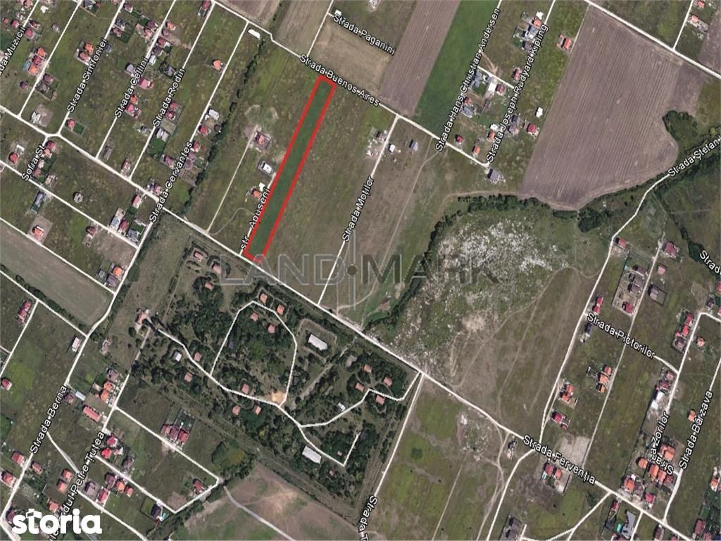Teren pentru parcelare de vanzare in zona Dumbravita