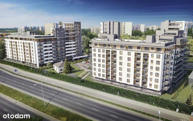 1-pokojowe mieszkanie 34m2 + balkon Bez Prowizji