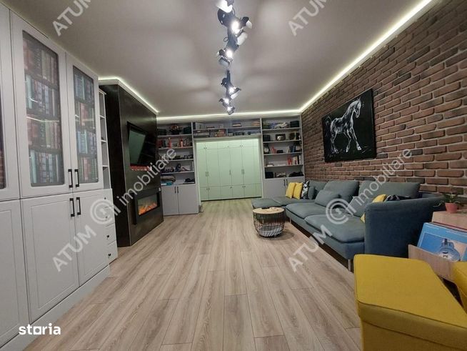 Apartament cu 3 camere etaj 1 cu parcare si terasa in Selimbar-12