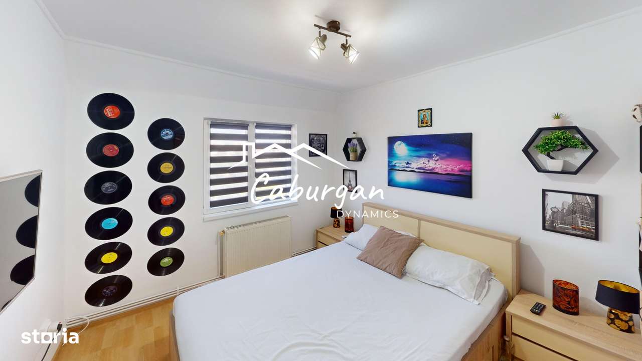 Ap cu 2 camere - 41 mp utili + balcon, mobilat si utilat, Piata Rahova-0