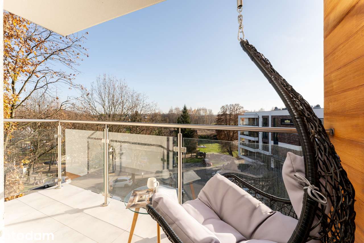 Na sprzedaż 2 pokojowe mieszkanie os Wieliczka Park 2 balkony widok - Pełny obrazek: 1/20