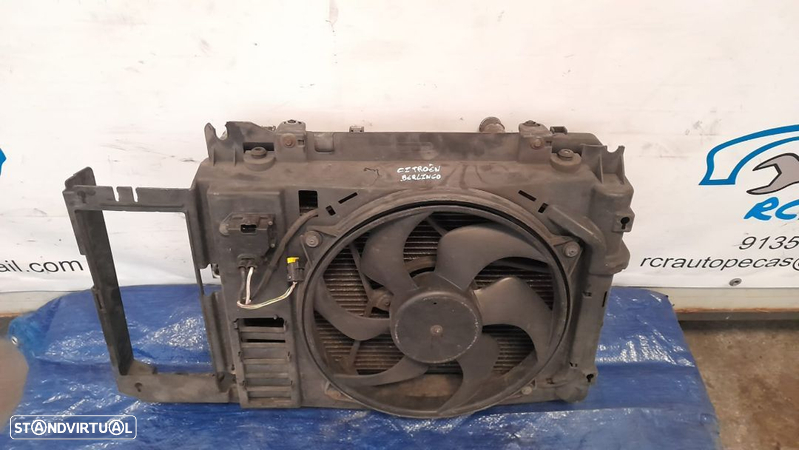 RADIADOR VENTILADOR ORIGINAL | REF. 9680533480 | CITROËN BERLINGO 1.6 HDI 75CV 16V; - 4