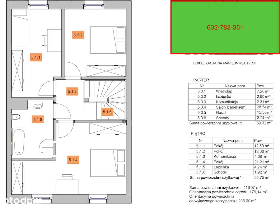 Lusowo komfortowy segment szeregowca 116 mkw-12