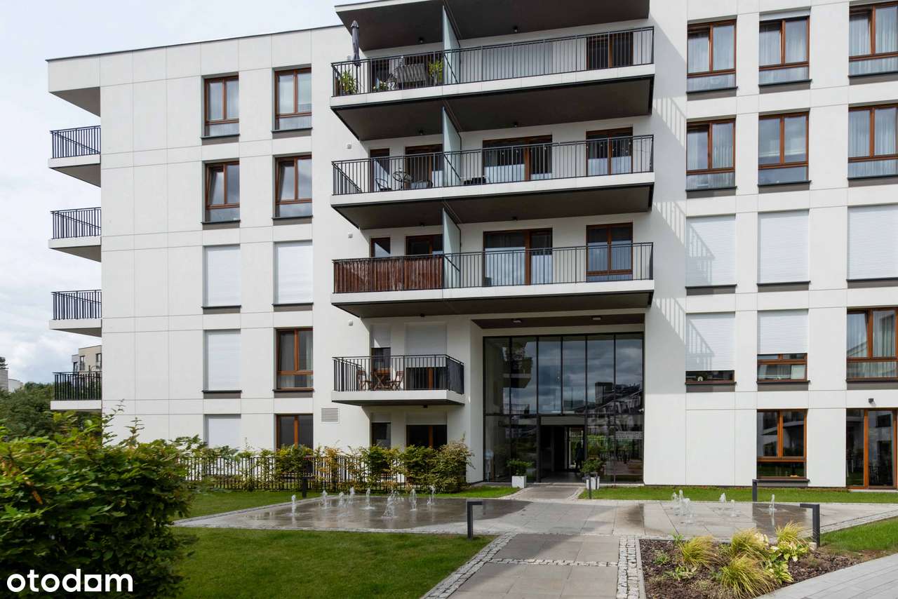 Nowe, wykończone 3 pok. o pow. 61 m2, + loggia, miasteczko Wilanów.-16