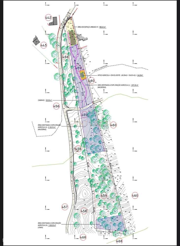 Terreno com área de 10.000m2 com projeto aprovado perto da Aldeia do M-7