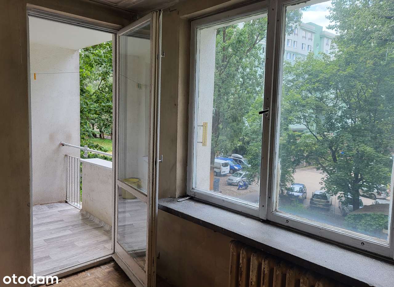 2 pokoje z balkonem, Mokotów | tramwaj 2 min | ciche, okna na podwórko - Pełny obrazek: 3/19