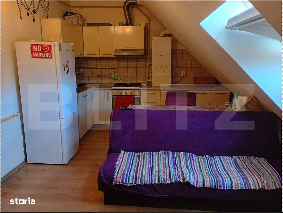 Apartament cu 2 camere, situat la mansarda, Floresti – zona Porii - Imagine principală: 2/7