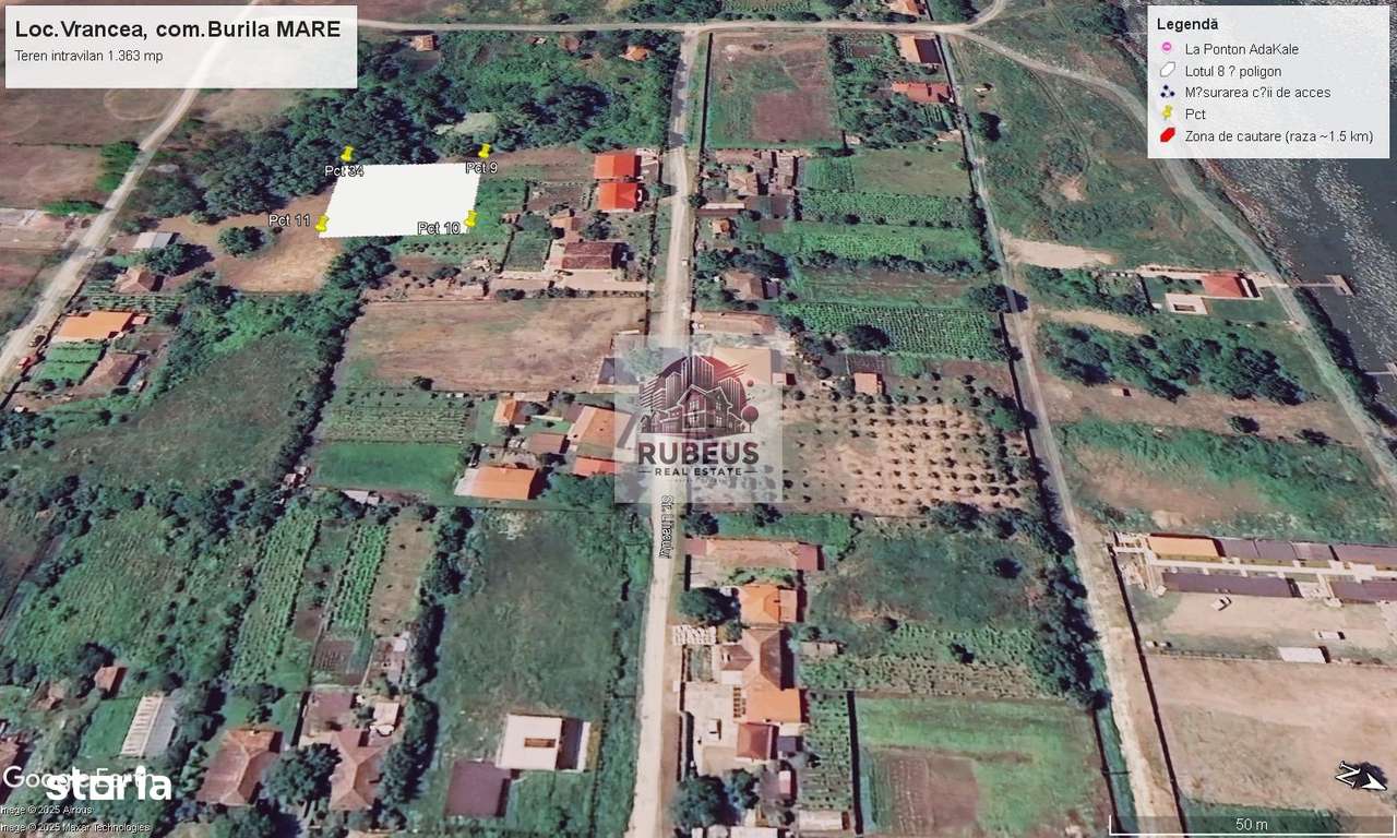 Teren 1363 mp lângă Dunăre – ideal construcție, preț imbatabil! - Imagine principală: 2/4