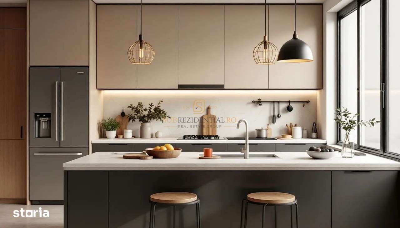 Penthouse deosebit, 4 camere, doua niveluri, ansamblu exclusivist - Imagine principală: 5/20