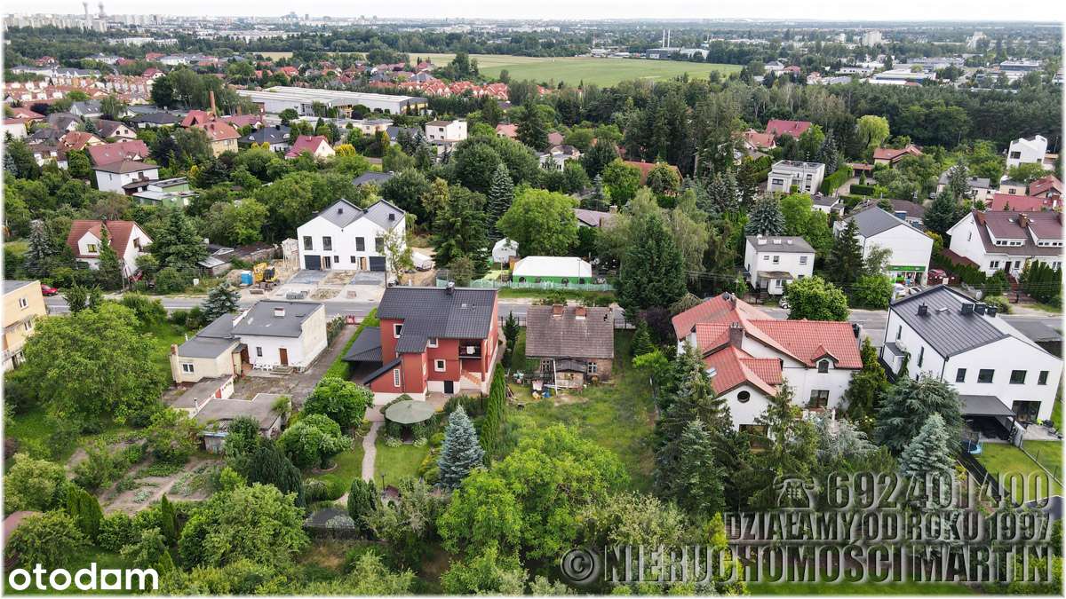 działka budowlana 678 m2 media w ulicy ul. Leśnia Suchy Las - Pełny obrazek: 2/7