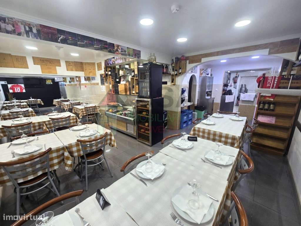 Restaurante em Funcionamento | 70 m² | Renda 200 € | Odivelas-4