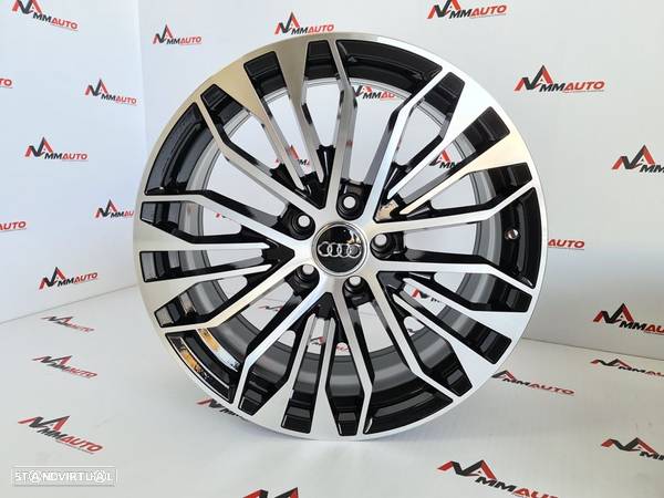 Jantes Look Audi A6 Preto Polido 18 - 4