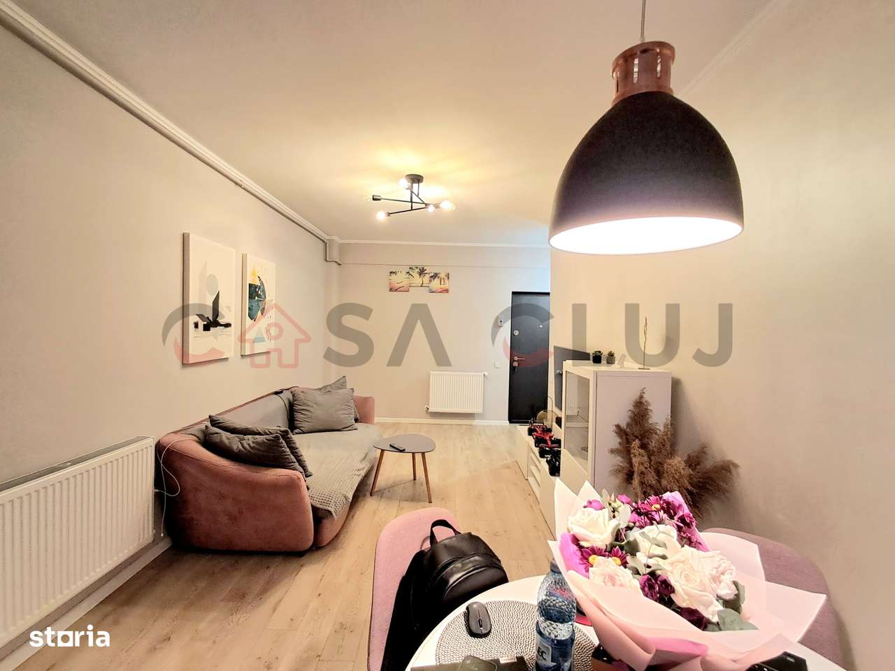 2 camere, Etaj 2, Bloc Nou, Central!!-1