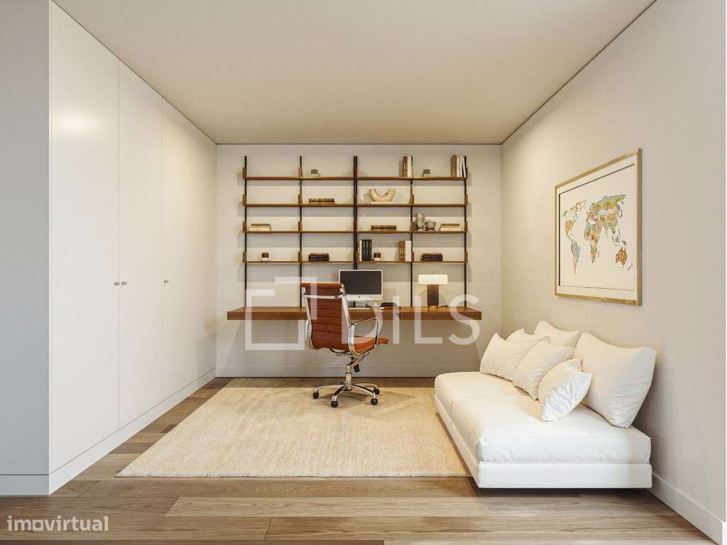 Apartamento T2 com varanda no novo empreendimento no campo Grande - Grande imagem: 5/71