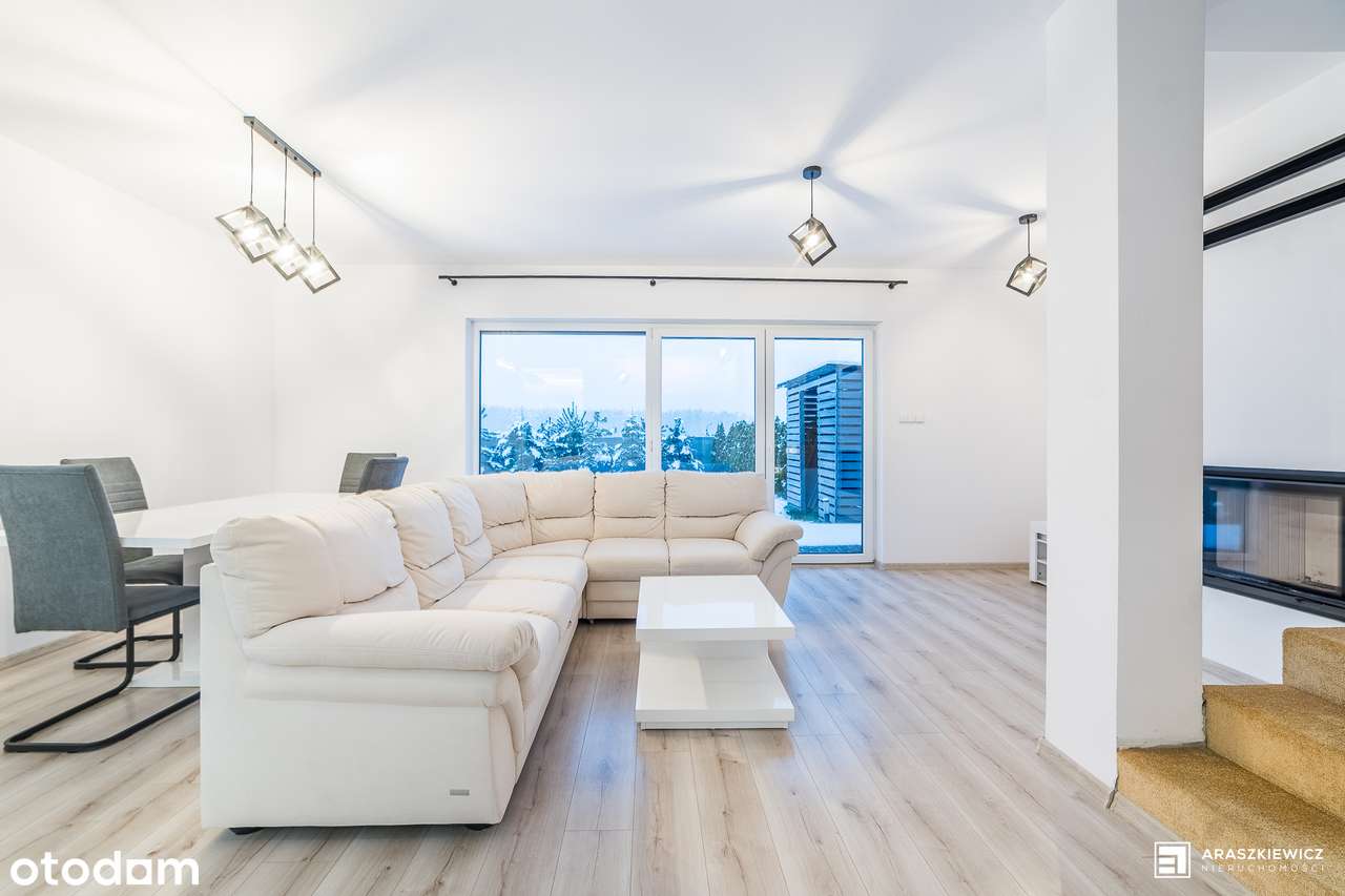 JASNY i nowoczesny dom 95m2 z widokiem na las, 500 m od jeziora!-12