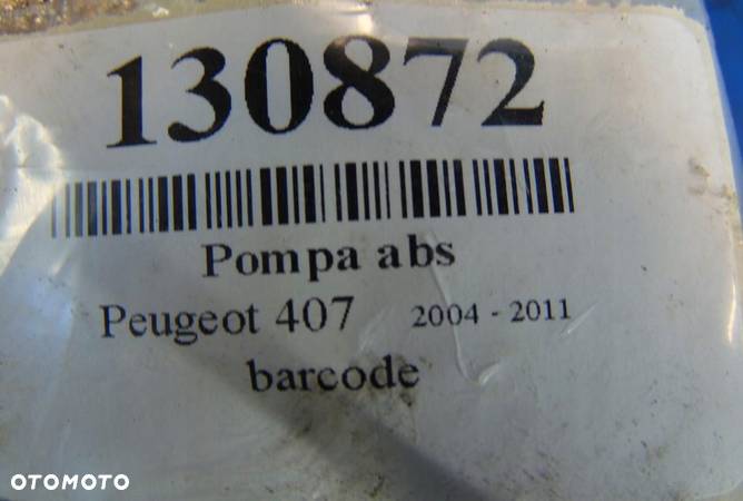 PEUGEOT 407 1.6HDI POMPA ABS 9657462080 - 6