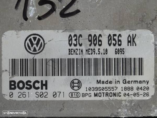 Centralina De Motor Volkswagen Golf V (1K1)  03C906056ak / 0261S02071 - 2