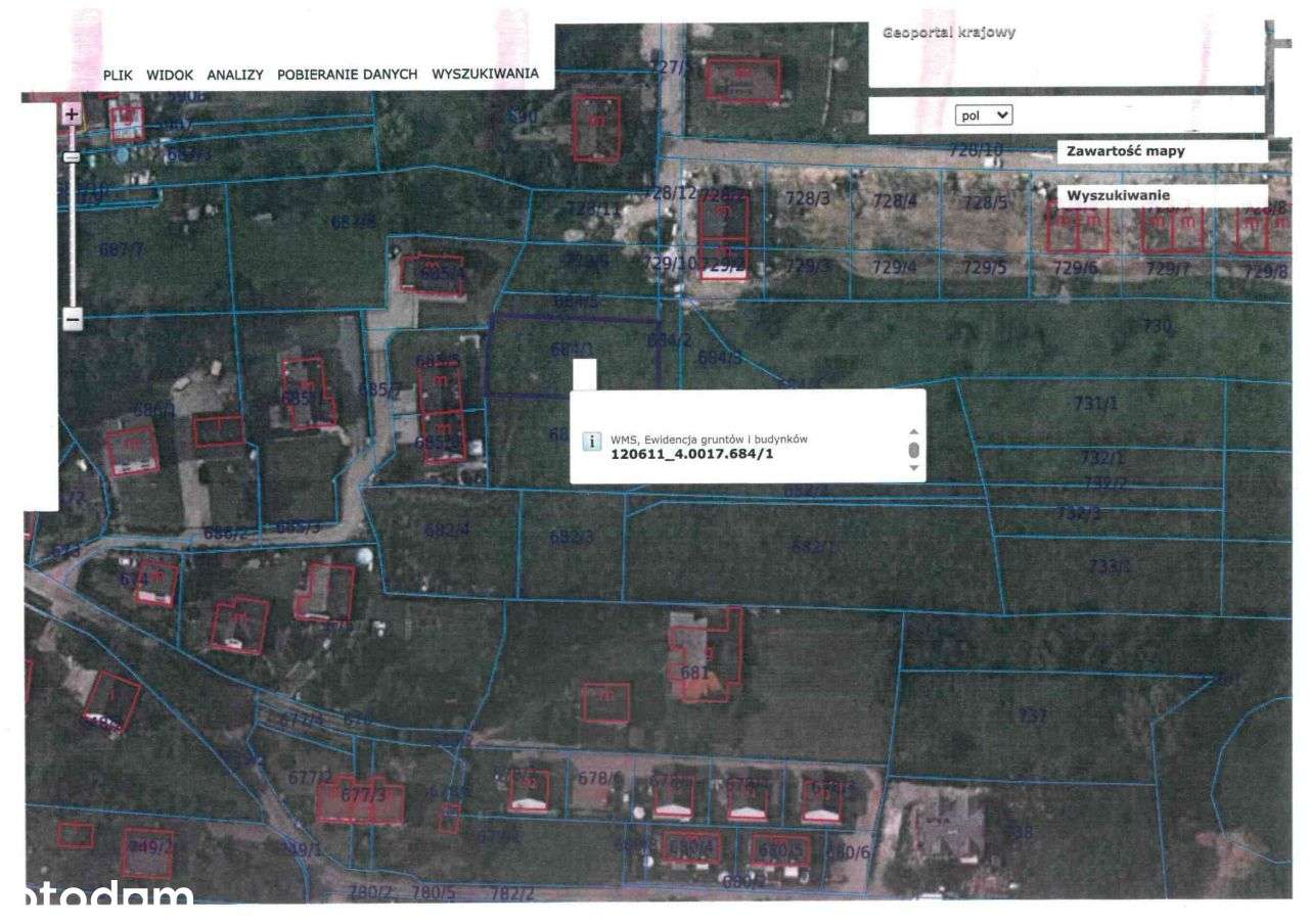 Działka Skawina Pełne Uzbrojenie.-3
