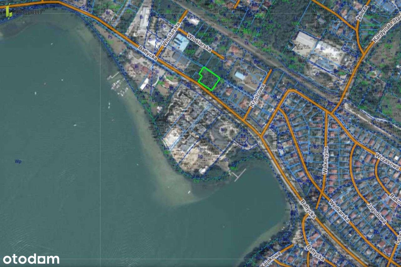 Dz. usł.-mieszk. ul. Bałtycka 120m od jeziora - Pełny obrazek: 4/4