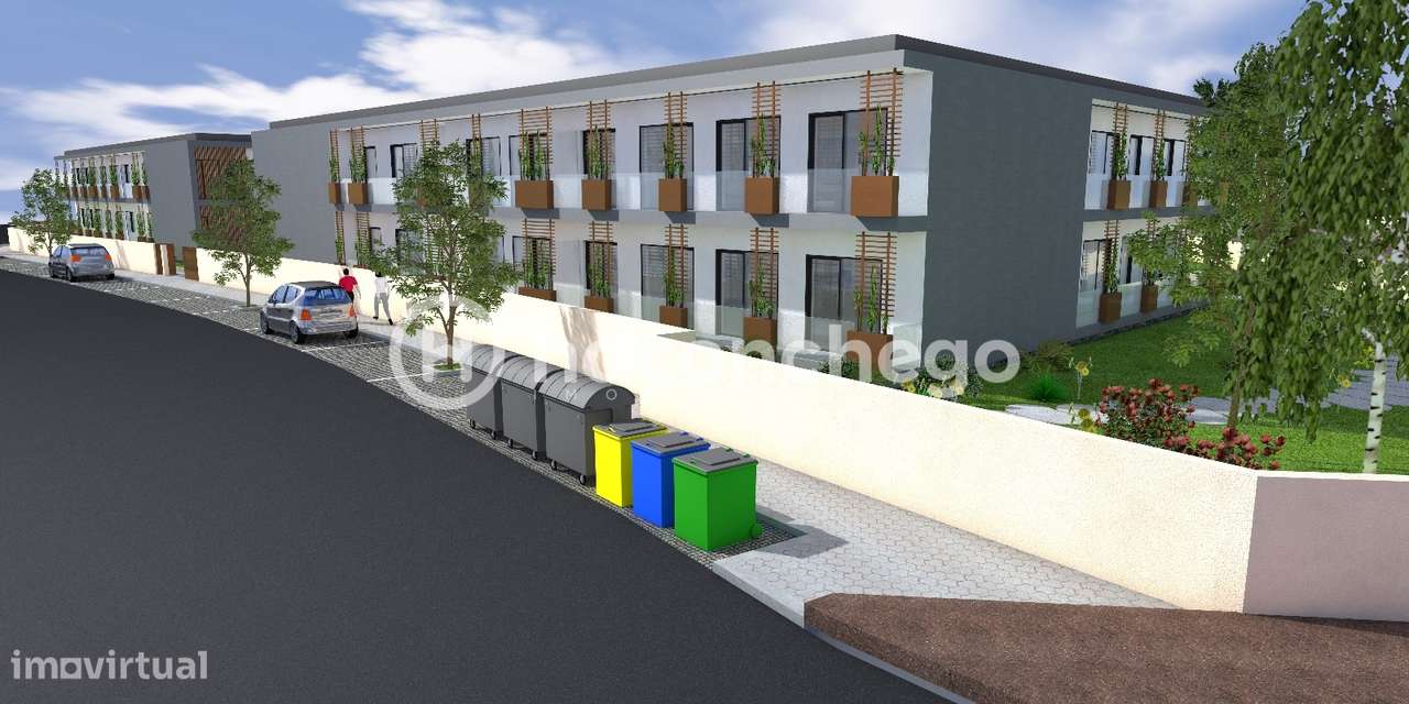 Apartamento T1 + 1 com lugar de garagem Galegos Santa Maria Barcelos - Grande imagem: 4/10