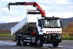 Renault C 380 * WYWROTKA 5,20 m * HMF 1820-K2 + PILOT / 6x4 * STAN BDB! - 2