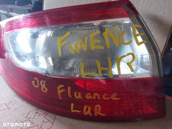 LAMPA LEWA LEWY TYŁ RENAULT FLUENCE '08 - 2