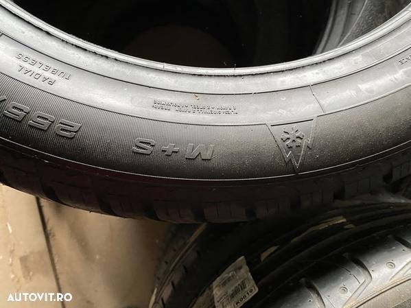 Vand 4 anvelope 255/50/21 goodyear de iarnă noi - 6