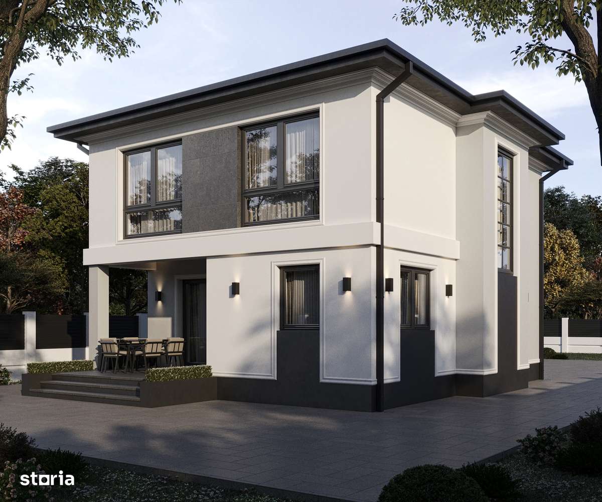 662 mp teren! Proiect nou! Încălz în pard! Vile 4 camere Dancu - Imagine principală: 5/15