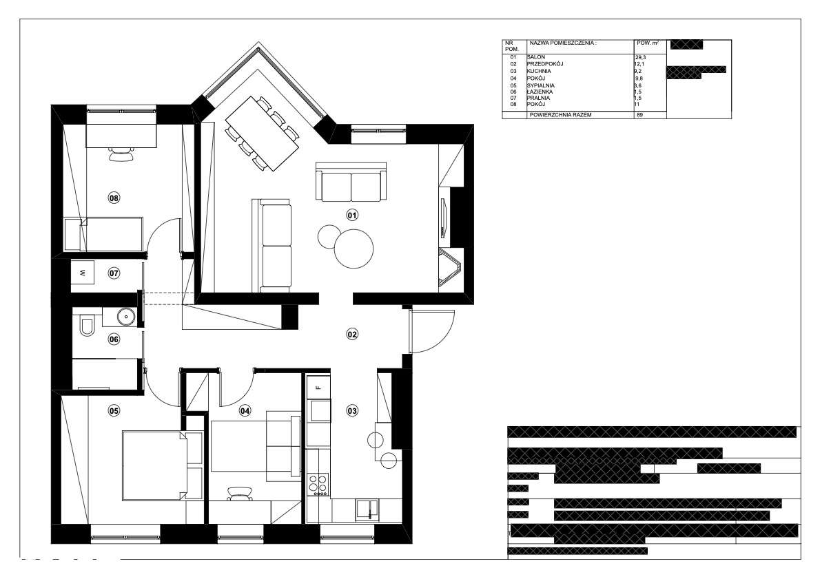 Komfortowe 4-pokojowe mieszkanie-19
