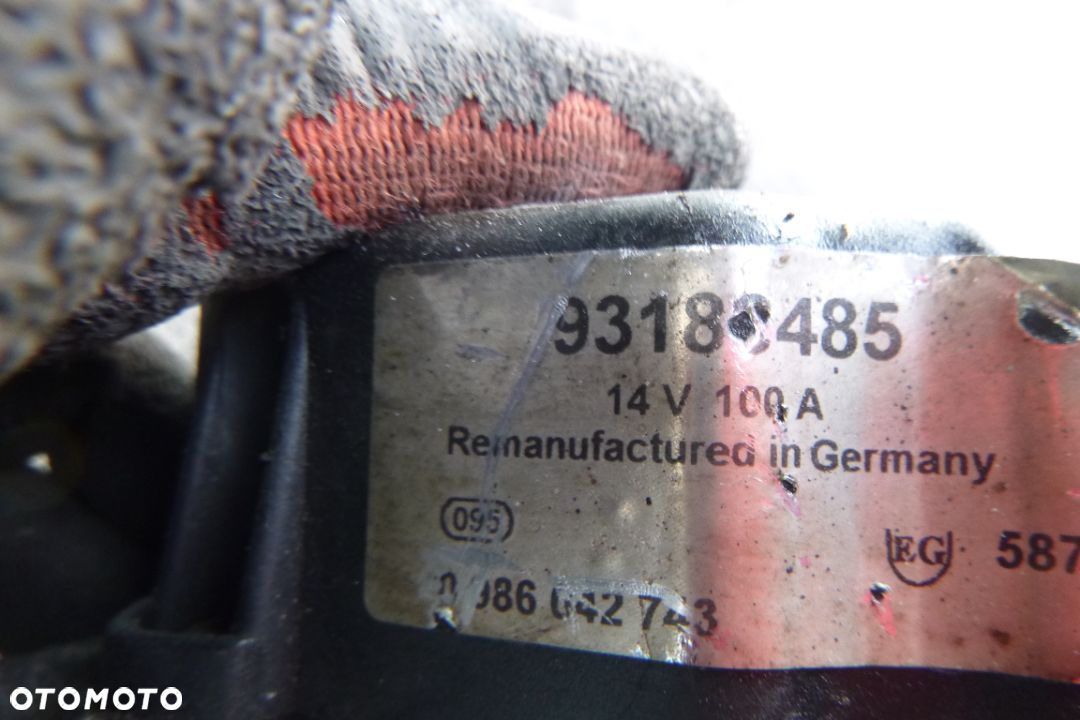 opel astra i alternator 100a - 5