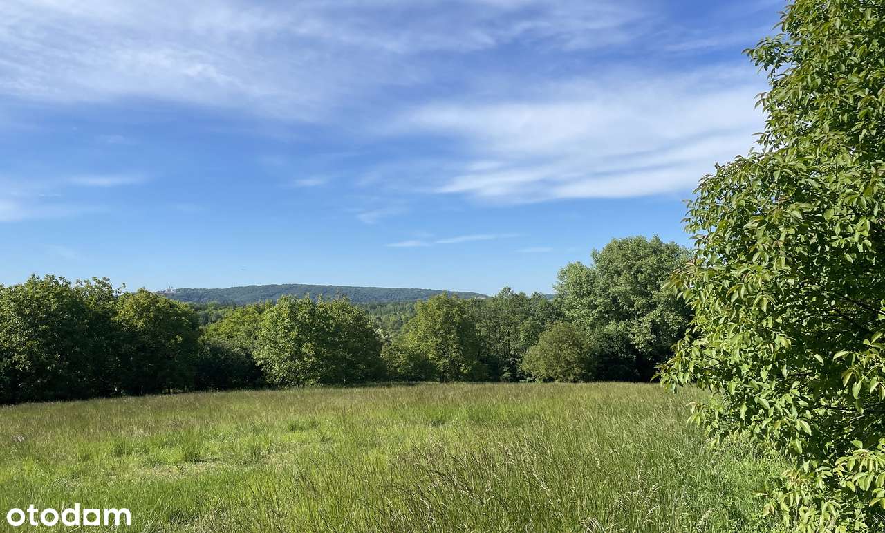 Panoramiczna działka, Skotniki 15.5ar, możliwość dokupienia do 67ar - Pełny obrazek: 2/5