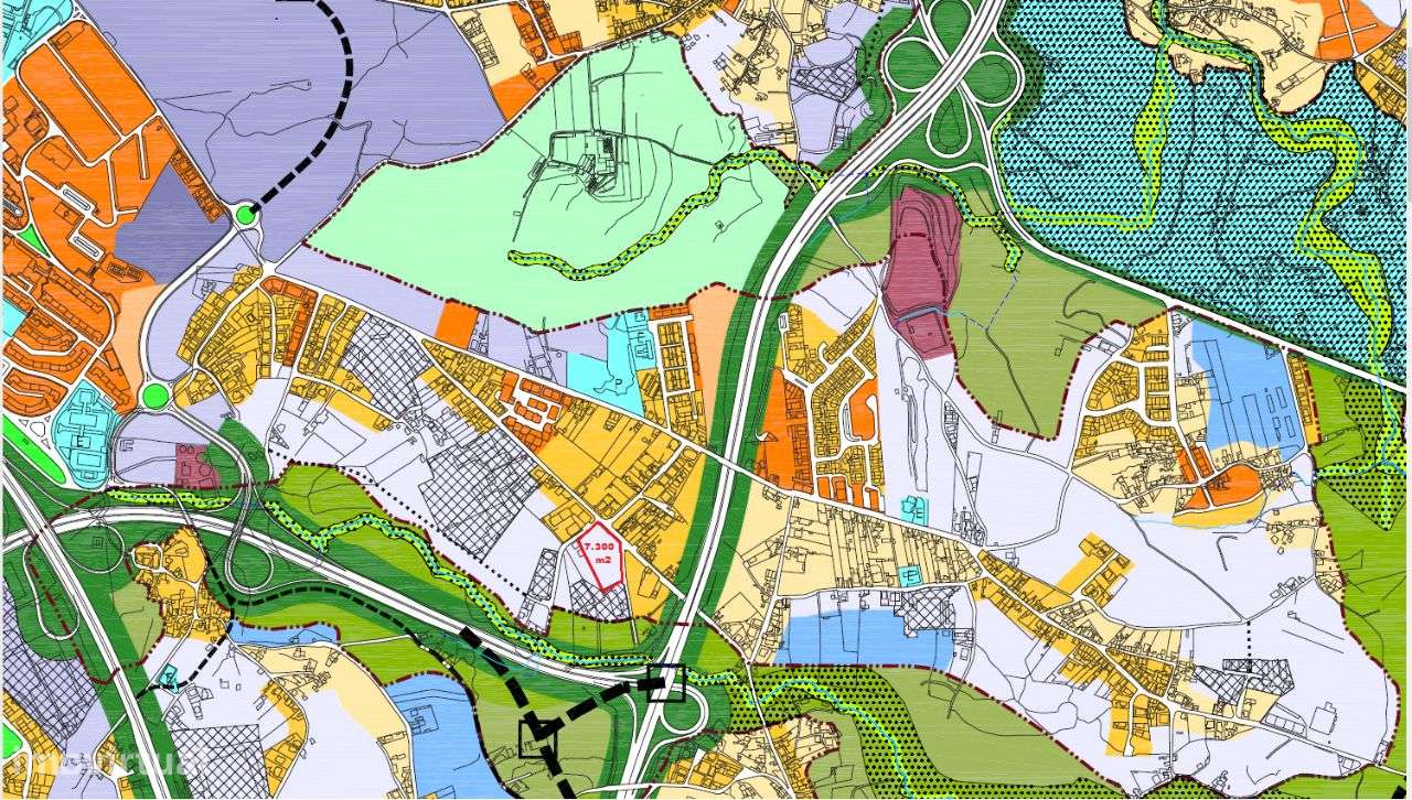 Terreno com 7.300m2 de gaveto ao Monte da Virgem - Grande imagem: 4/4