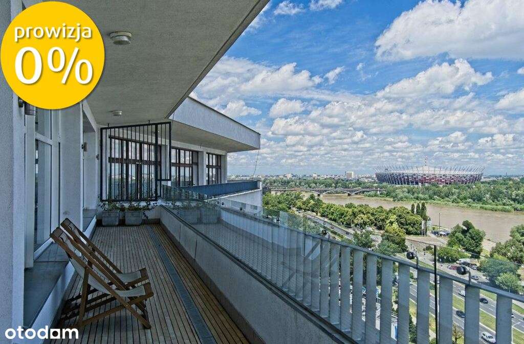 JEDYNY W WARSZAWIE PENTHOUSE 180 m2 NAD WISŁĄ-18
