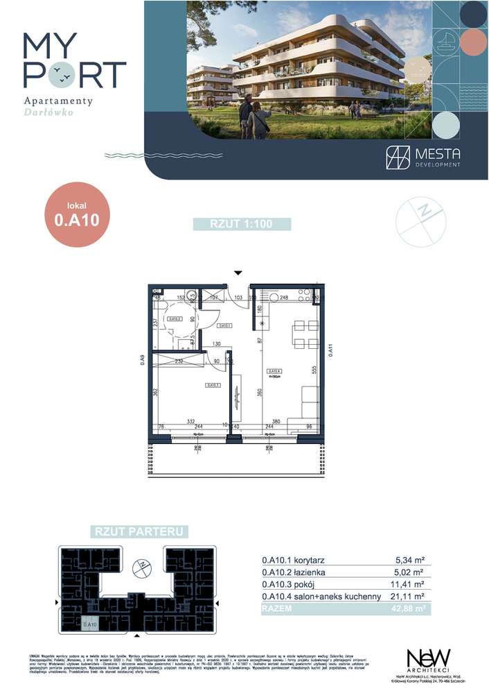 MyPort Apartamenty Darłówko - 0.A10