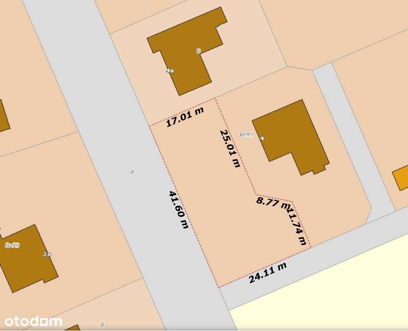 Działka budowlana w Smolcu 0% prowizji. - Pełny obrazek: 4/4