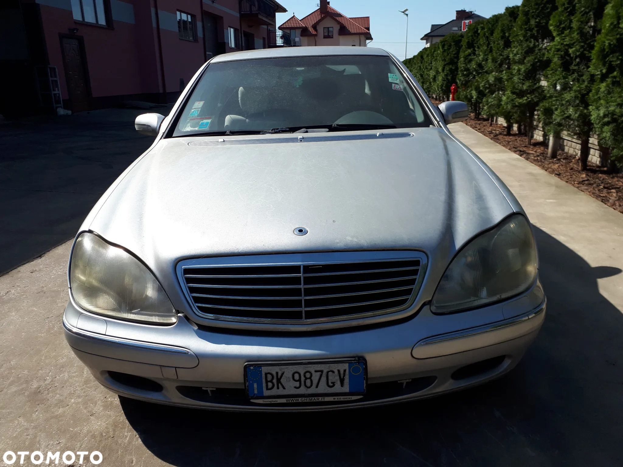 MERCEDES W220 S KLASA 98-02 ZDERZAK PRZÓD PRZEDNI KOMPLETNY 744 - 16