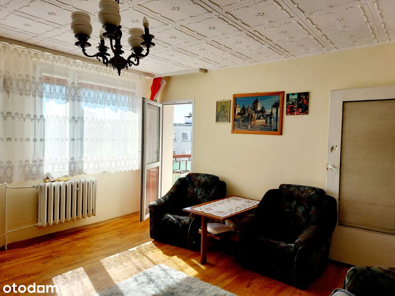 3 pokoje, balkon, piwnica - do remontu - Serbinów - Pełny obrazek: 5/14