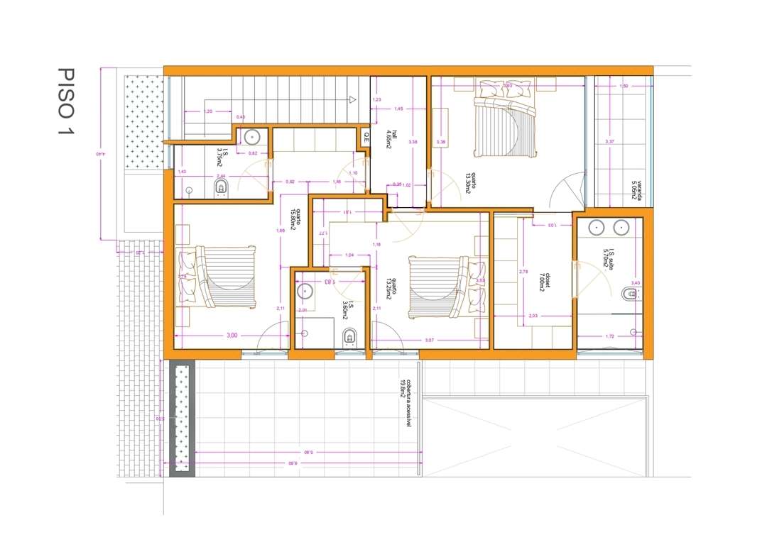 Moradia em Banda c/ 3 Suites e Logradouro - Braga-36