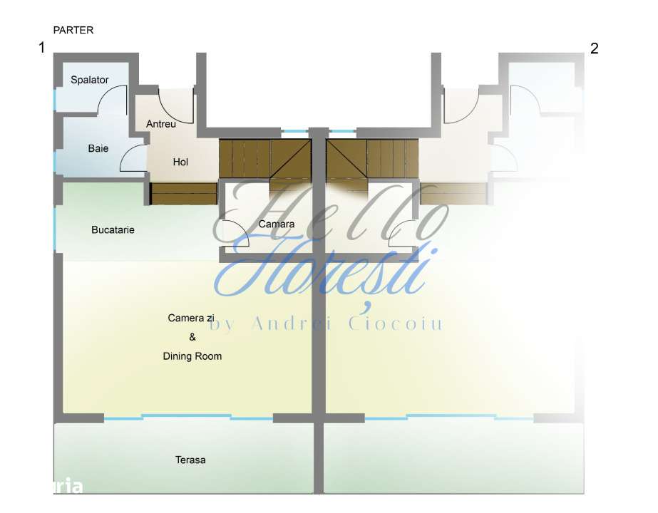 Duplex NZEB, 5 camere, 4 bai, 151mp utili, zona Faget - Imagine principală: 5/7
