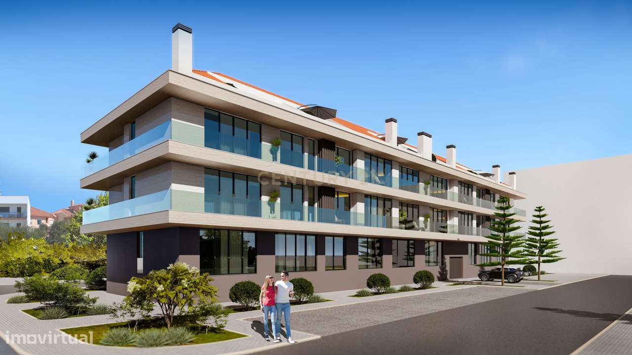 Apartamento  NovoT2 Duplex com 2 Terraços e Vista Mar - Grande imagem: 3/12