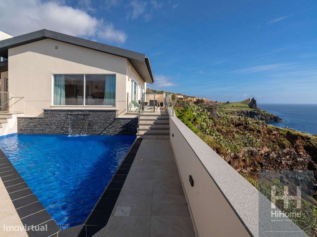 Moradia T3 térrea com piscina e vista mar - Praia dos Reis Magos-6